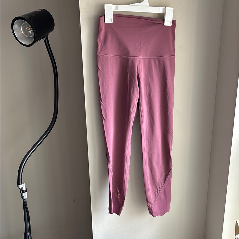 Lululemon Athletica Pink High-Waist Leggings